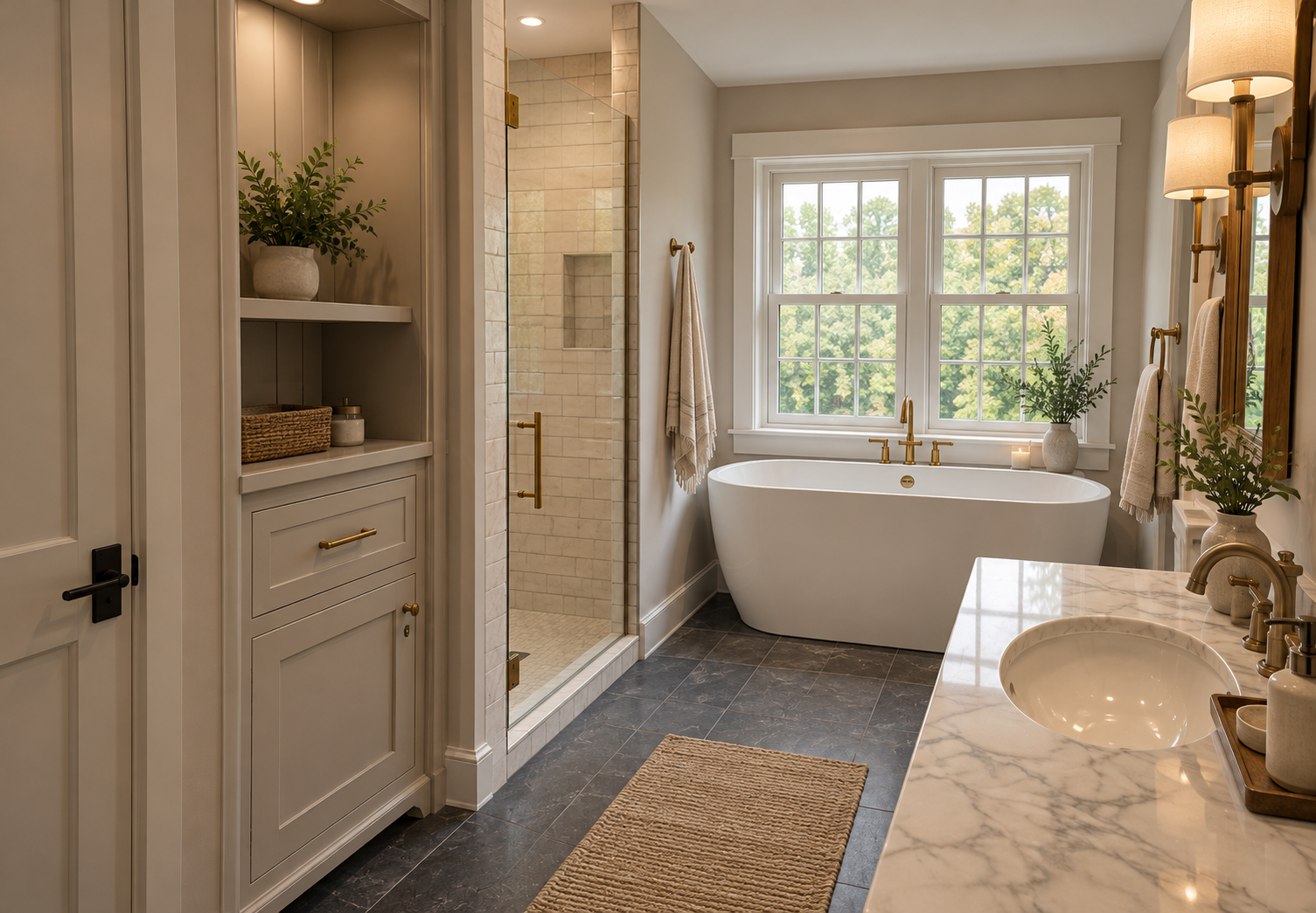 Spa-Worthy Bathrooms